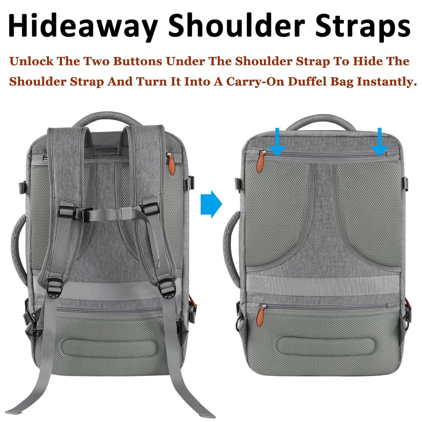 Men's Waterproof Computer Large Capacity Business Leisure Backpacks