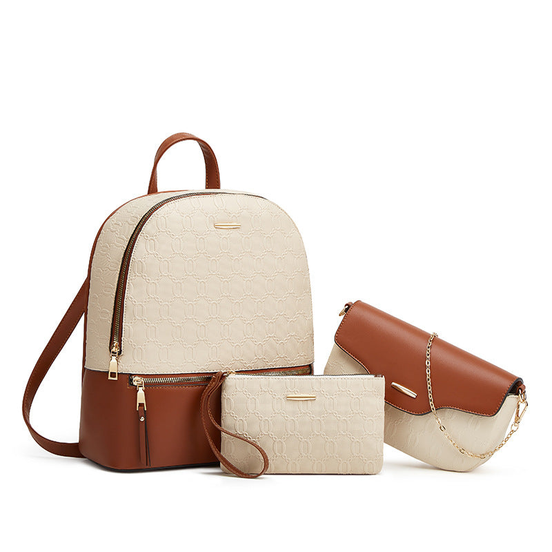 Classy Elegant Letter Design High-grade Embossed Tote Bags