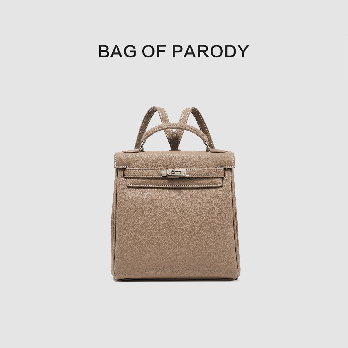 Genuine Leather Kelly Elegant Portable Fashion Backpacks