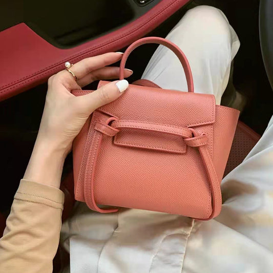 Women's Simple Palm Print Catfish Wings Style One Handbags