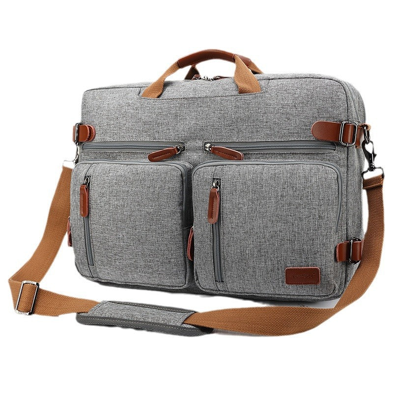 Men's Business Retro Multifunctional Computer High-grade Thin Backpacks
