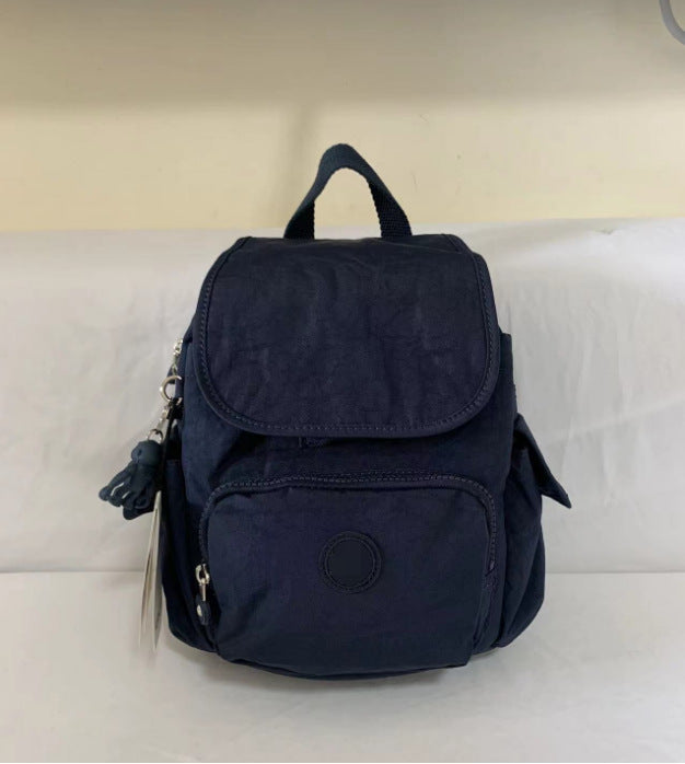 Women's Summer Nylon Canvas Monkey Urban Simple Backpacks