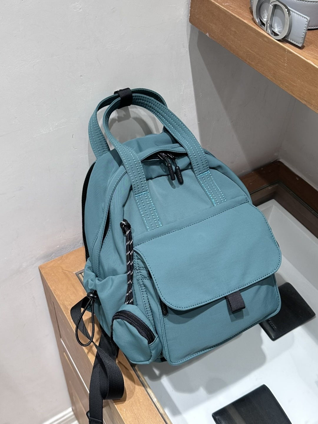 Comfortable Trendy Lantern Simple Commute Storage Backpacks