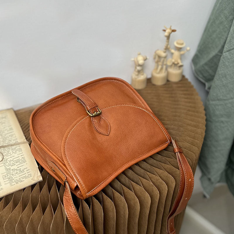 Women's British Vintage Saddle High-grade Design Western Crossbody Bags