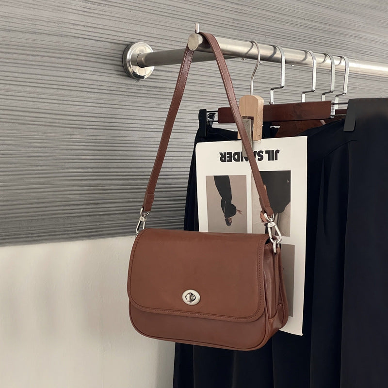 New Slouchy Women's Flip Genuine Niche Bags