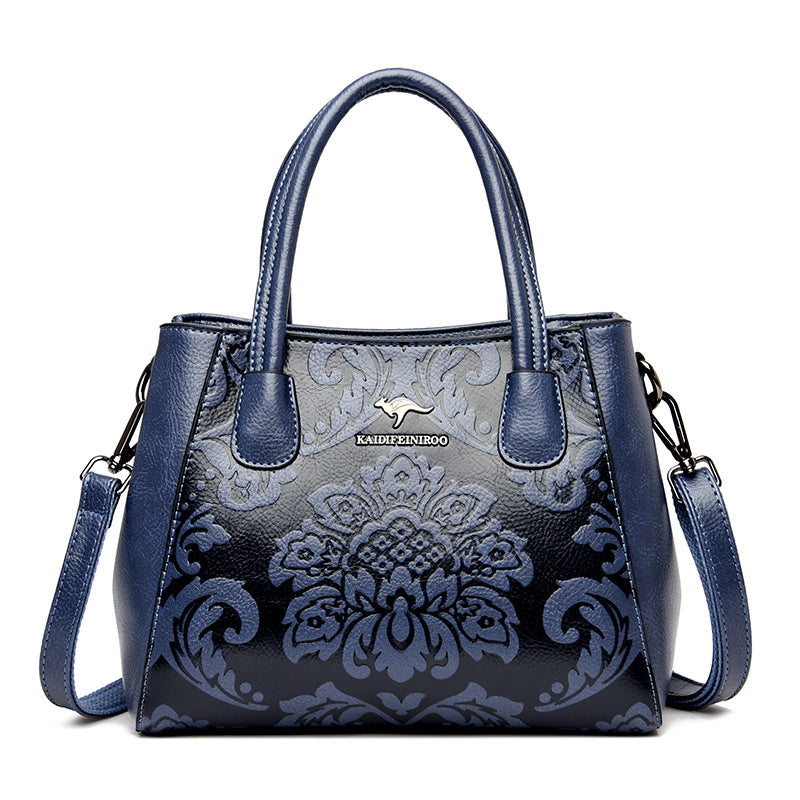 Women's Stylish Popular Chinese Style Embossed Handbags