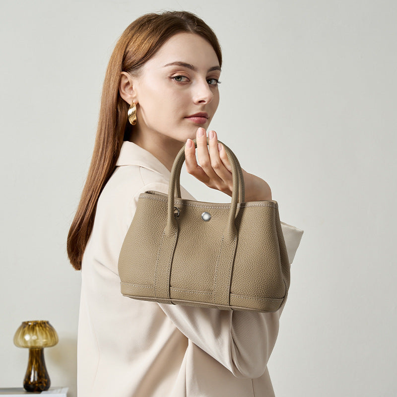 Women's Design Summer Genuine Leather Niche High Handbags