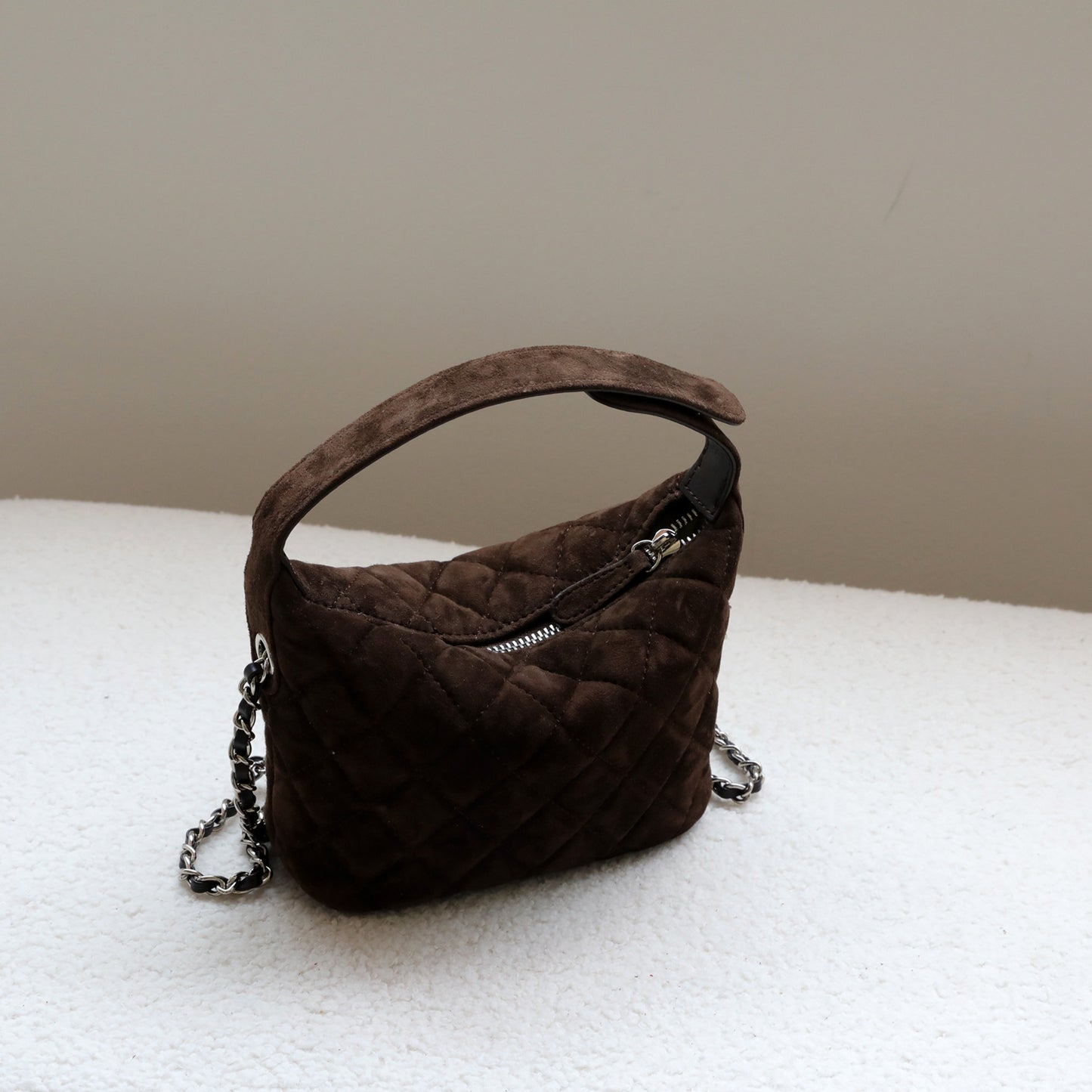 Skin Suede Classic Style Layer Cowhide Crossbody Bags