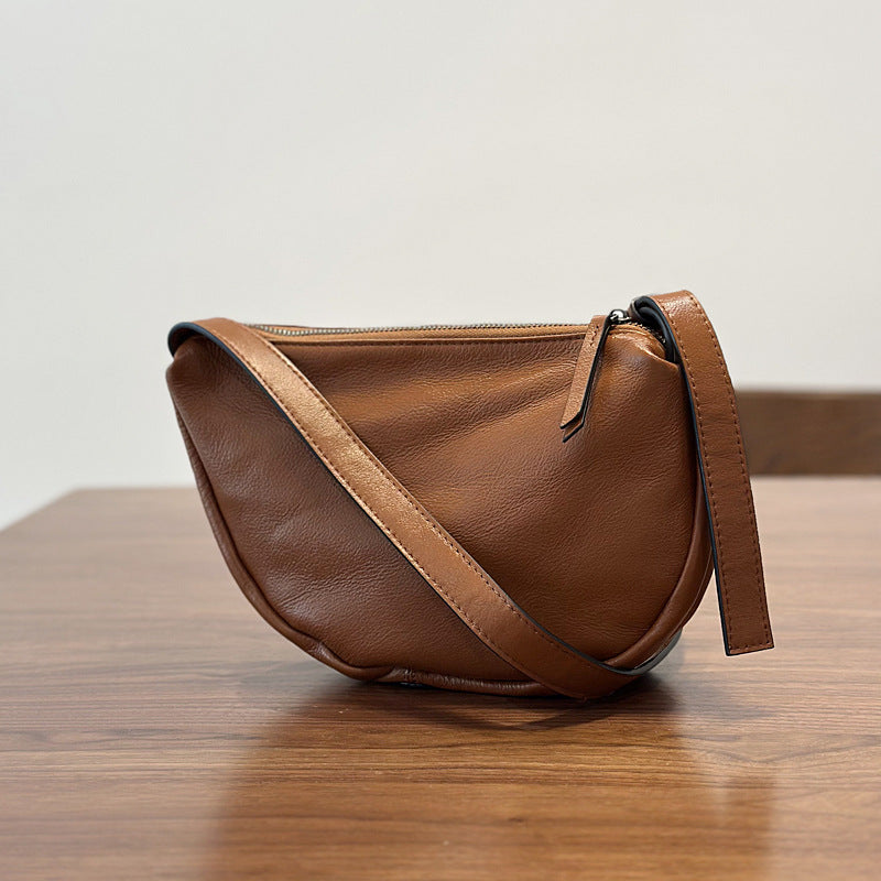 Leisure Leather Packet First Layer Simple Crossbody Bags