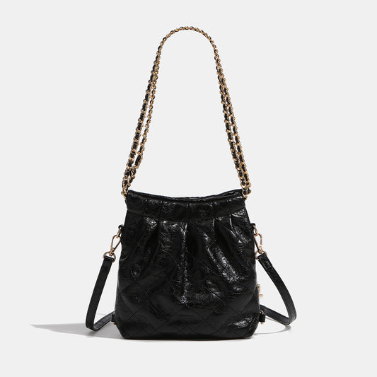 Women's Spring Mini Hobo Diamond Chain Crossbody Bags