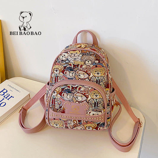 Women's Durable Source Canvas Fashion Leisure Backpacks