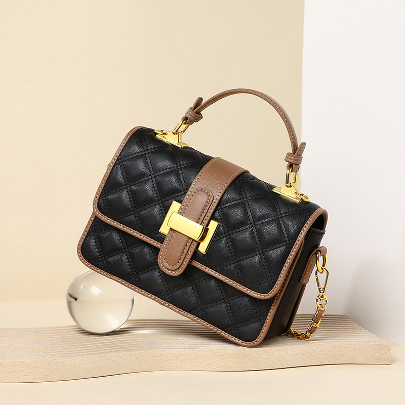 Women's Popular Chain High-grade Light Luxury Genuine Crossbody Bags