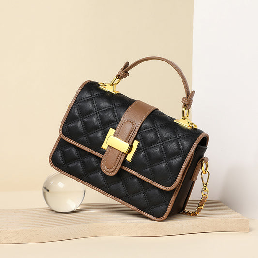 Women's Popular Chain High-grade Light Luxury Genuine Crossbody Bags