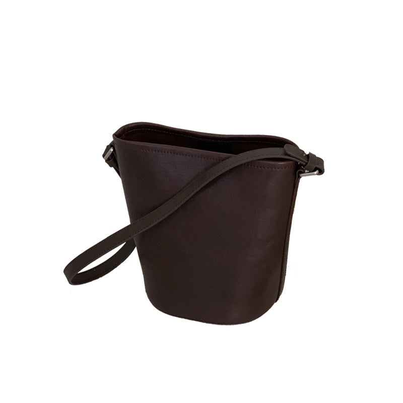 Women's First Layer Vegetable Tanning Leather Shoulder Bags
