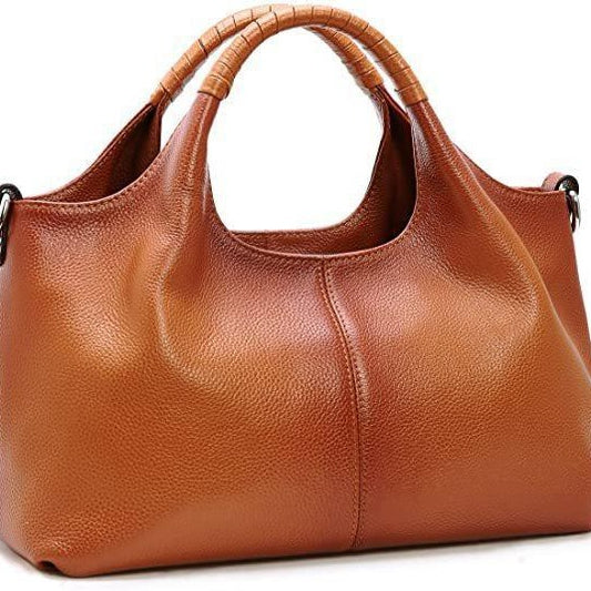 Women's Large Capacity Simple Soft Leather Bags