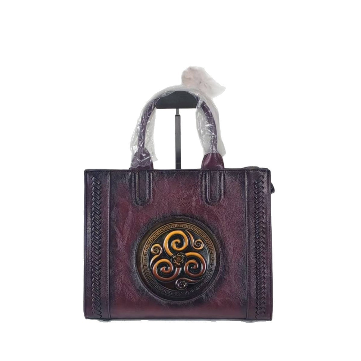 Fashionable Retro Ethnic Style Painted Handmade Handbags