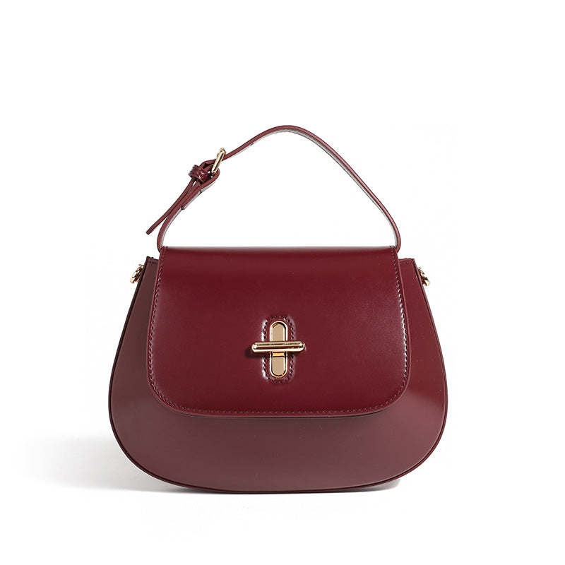 Women's Style Leather Light Luxury Minority High Crossbody Bags