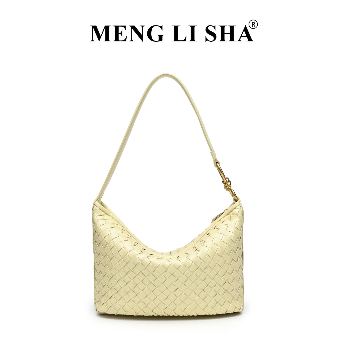 Women's Niche High-grade Hand-woven Lunch Box Fashion Shoulder Bags