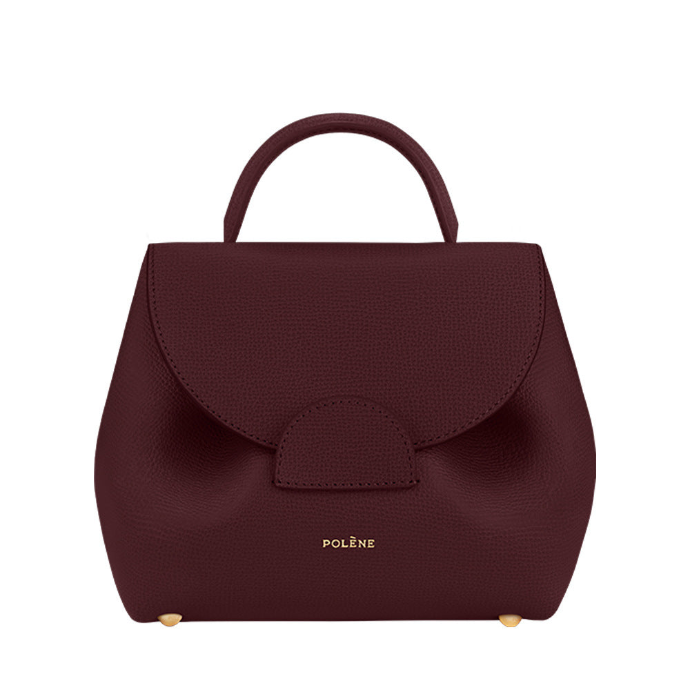 Smiling Face Genuine Leather Boling Commuter Crossbody Bags