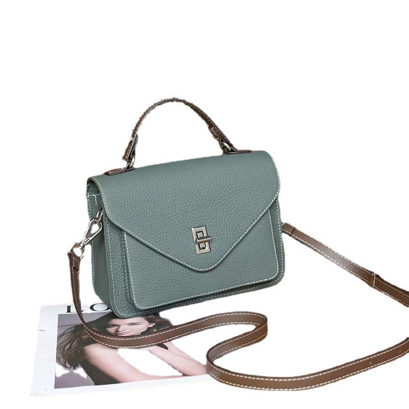 Women's Cool Leather Summer Commuter French Crossbody Bags