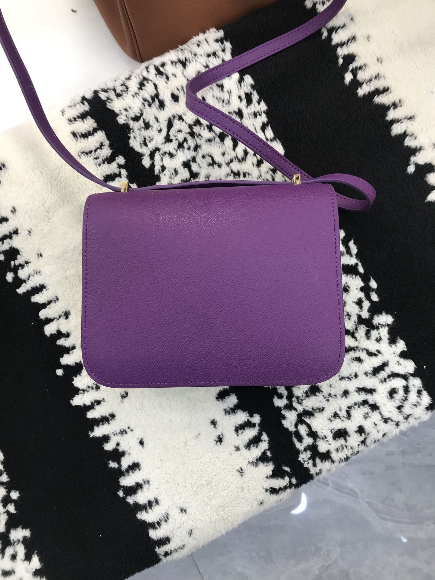 Women's Palm Lizard Pattern Cattle Leather Trendy Genuine Bags