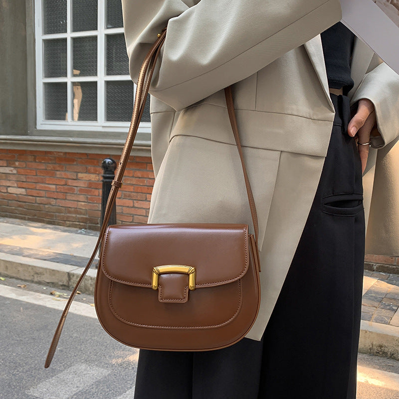 Women's Genuine Leather Fashion Design Elegant Portable Shoulder Bags