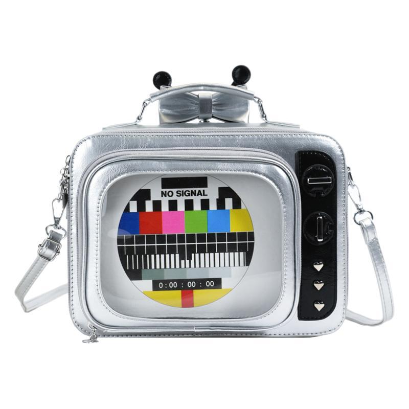 Tv Cartoon Snacks Antenna Bow Detachable Backpacks