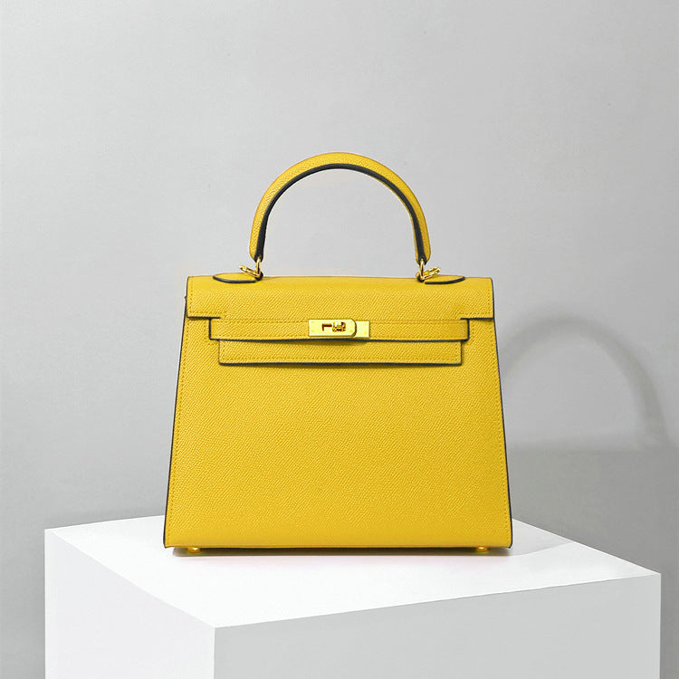 Stylish Creative Cattlehide Fashion Simple Portable Handbags