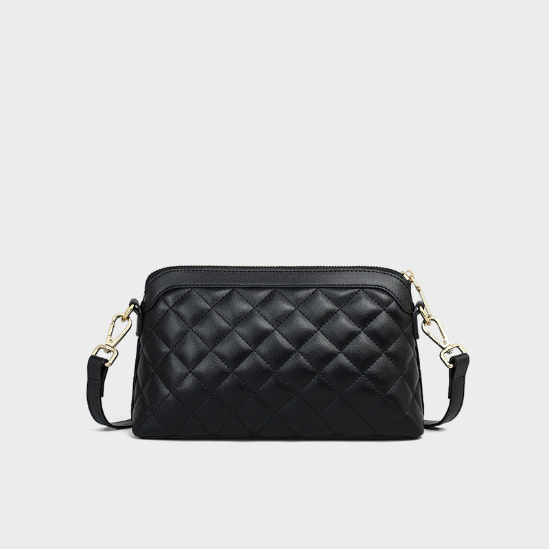 Women's Diamond High Sense Mother Genuine Leather Crossbody Bags