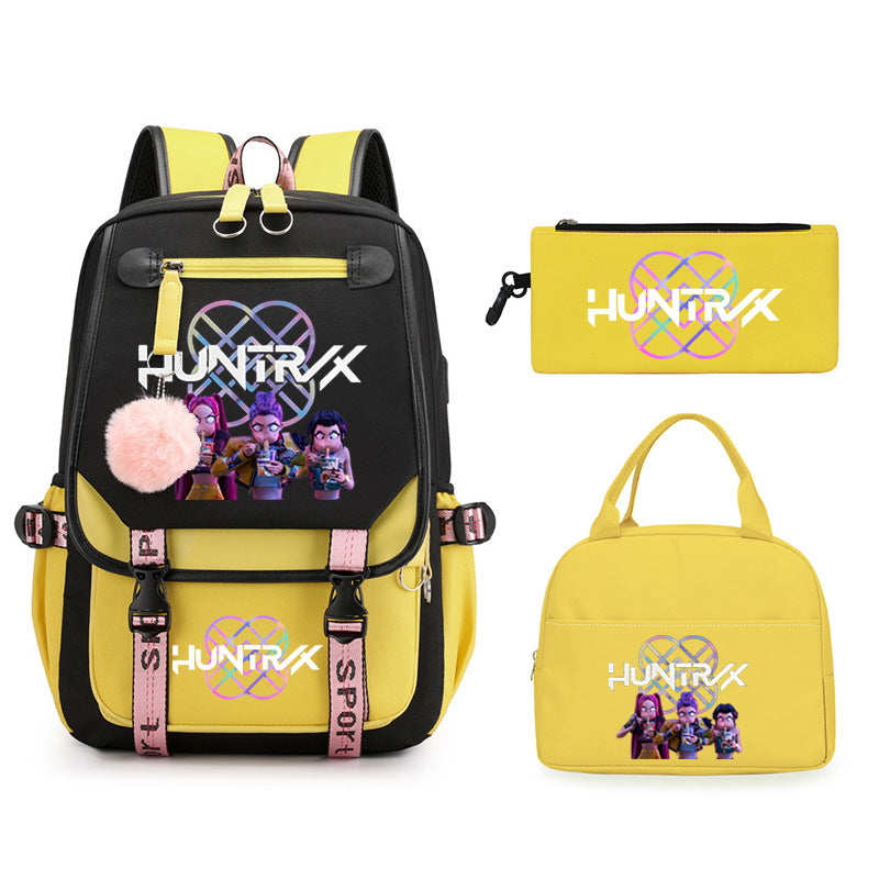 Children's Animation Printing Large Capacity Lightweight Fashion Trend Backpacks
