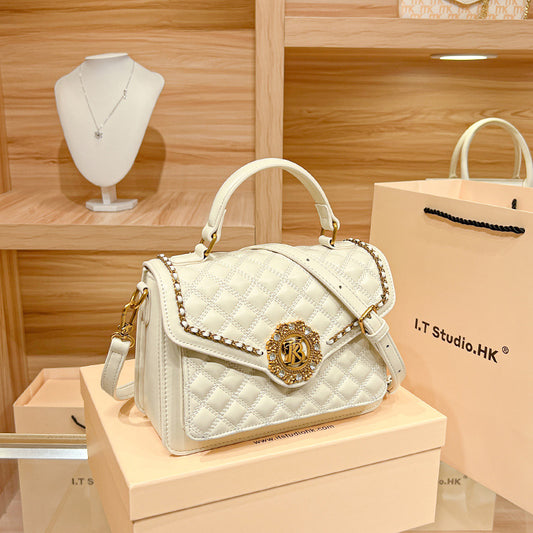 Women's Genuine Leather Pouch Advanced Texture Popular Shoulder Bags