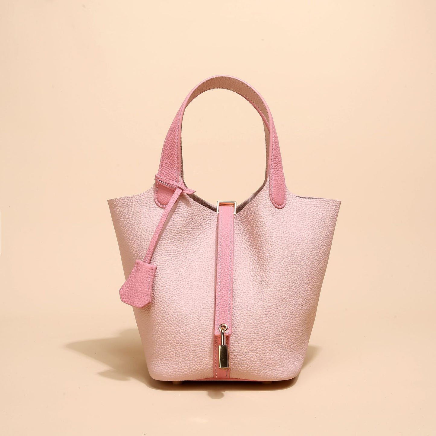 Women's Vegetable Basket Genuine Leather Large Capacity Handbags