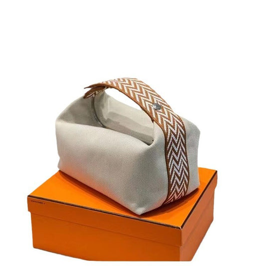Women's Lunch Box Canvas Wash Portable Large Handbags