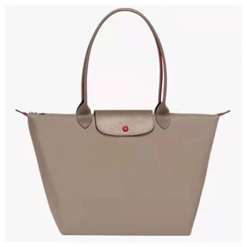 High Version Dragon Inlaid Nylon Dumpling Embroidery Shoulder Bags