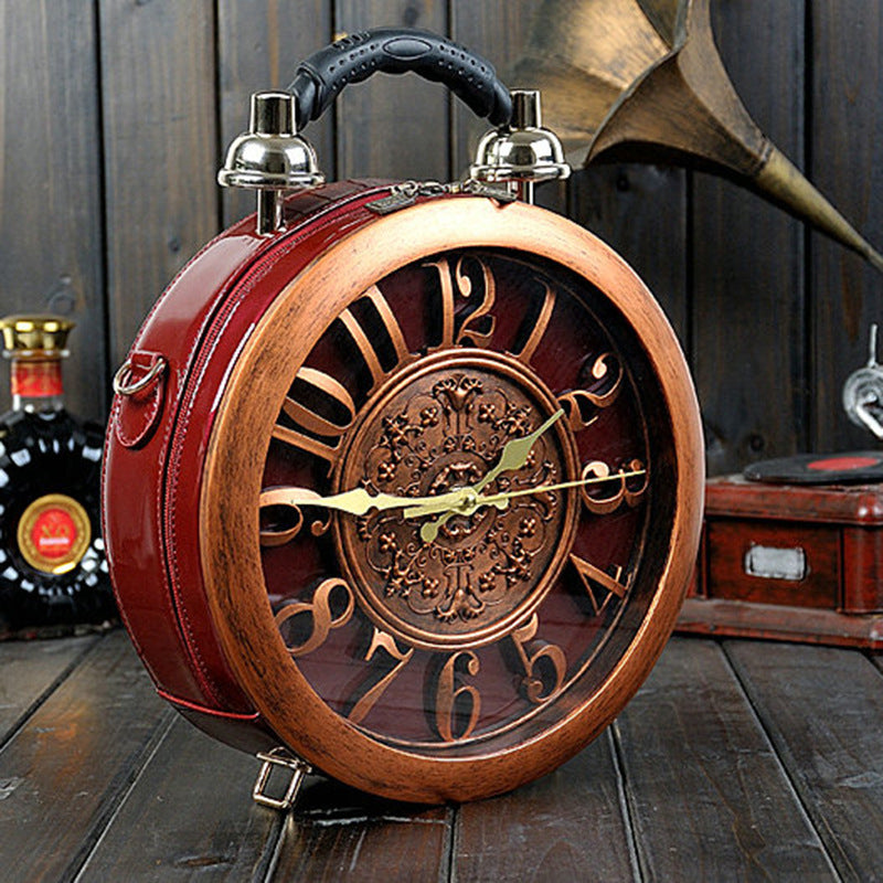 Women's Fashion Retro Style Fashionmonger Personalized Alarm Crossbody Bags