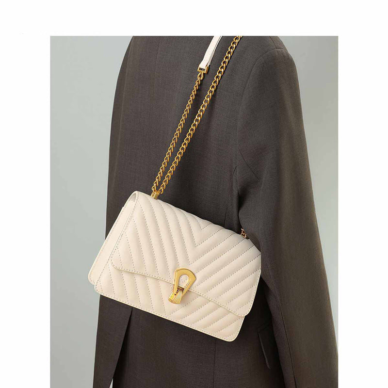Women's Summer Underarm High-grade Leather Chain Crossbody Bags
