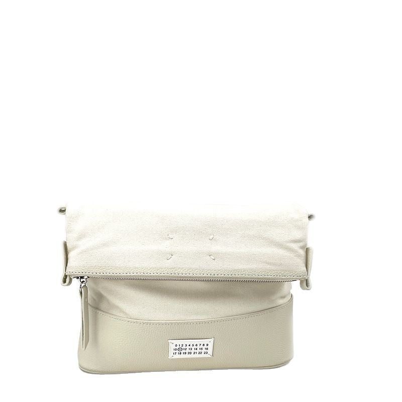 Women's Elegant Stylish Leather Canvas Underarm Crossbody Bags