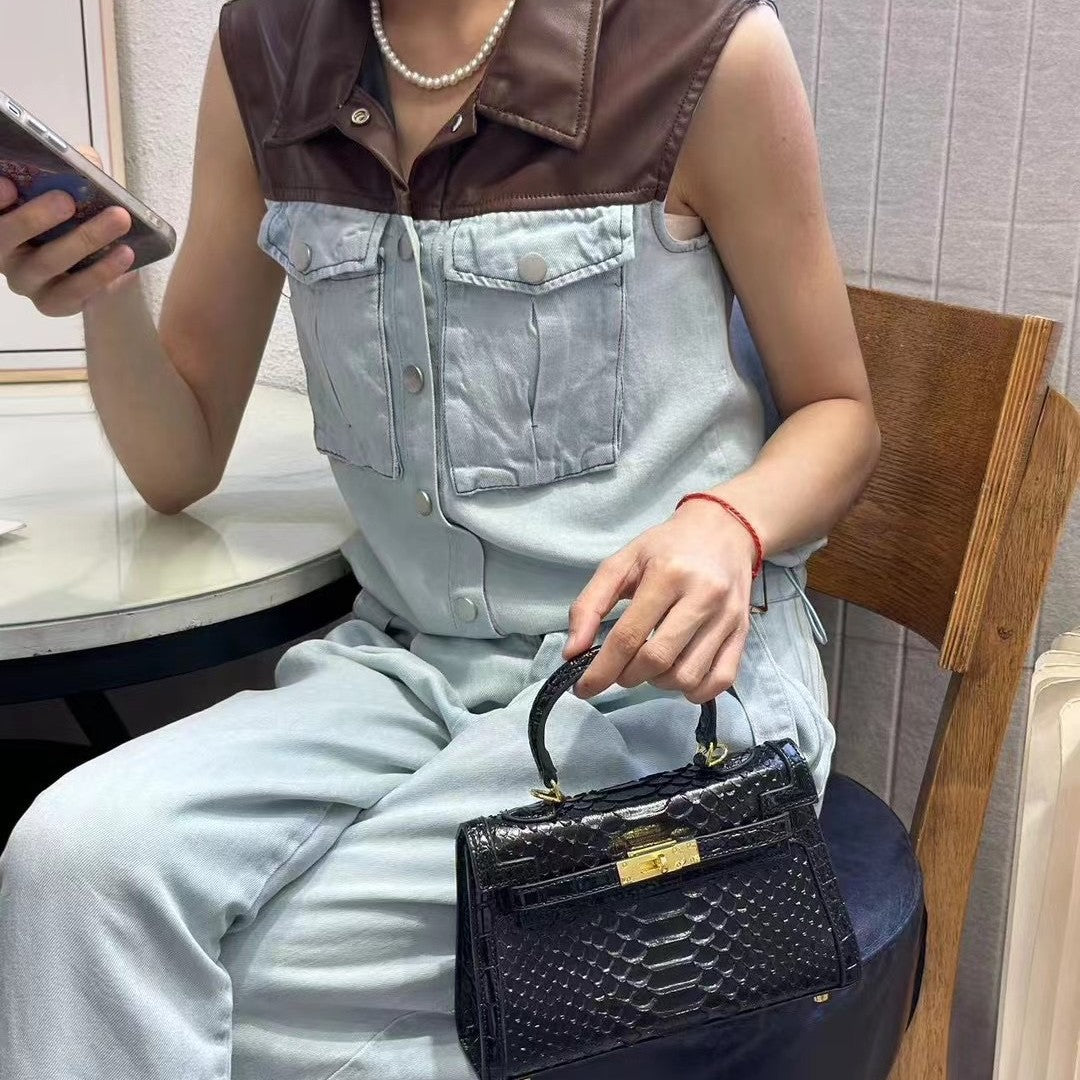 Pretty Elegant Versatile Women's Leather Trendy Handbags