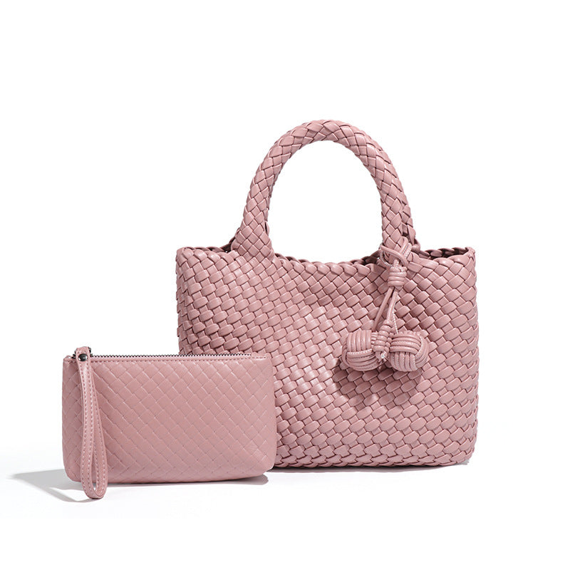 Women's Vintage Weave Vegetable Basket Fashionable Hand Bags