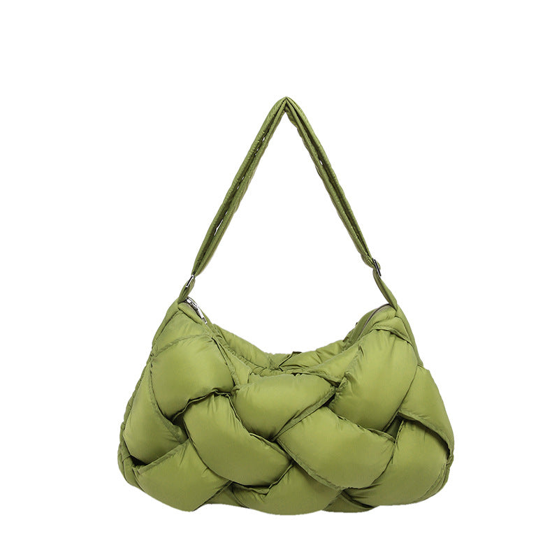 Women's Space Cotton Woven Fashion Jacket Down Bags