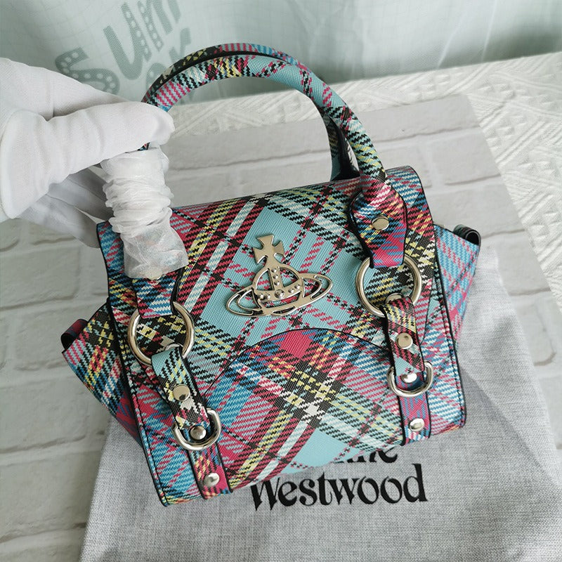 Mother's Female Saturn Crocodile Pattern Patent Leather Handbags