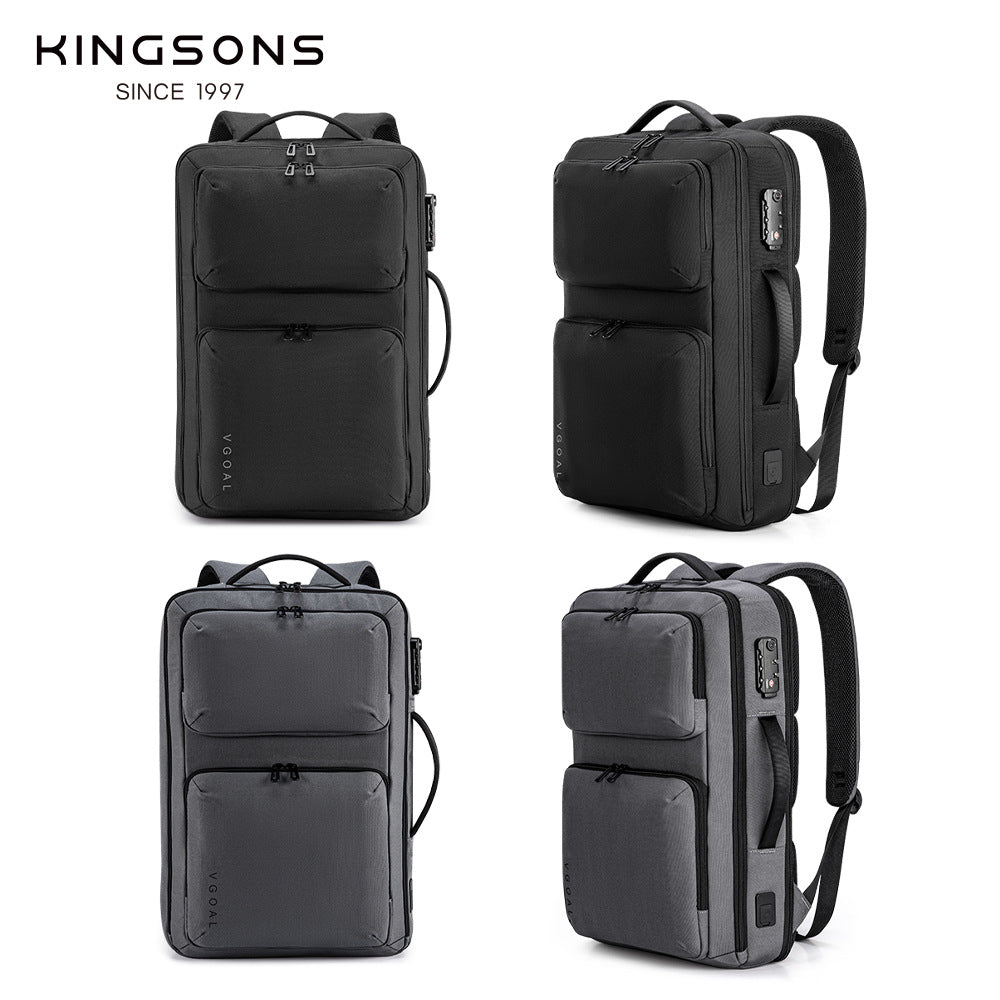 Men's Waterproof Computer Light Thin Commuter Full Backpacks