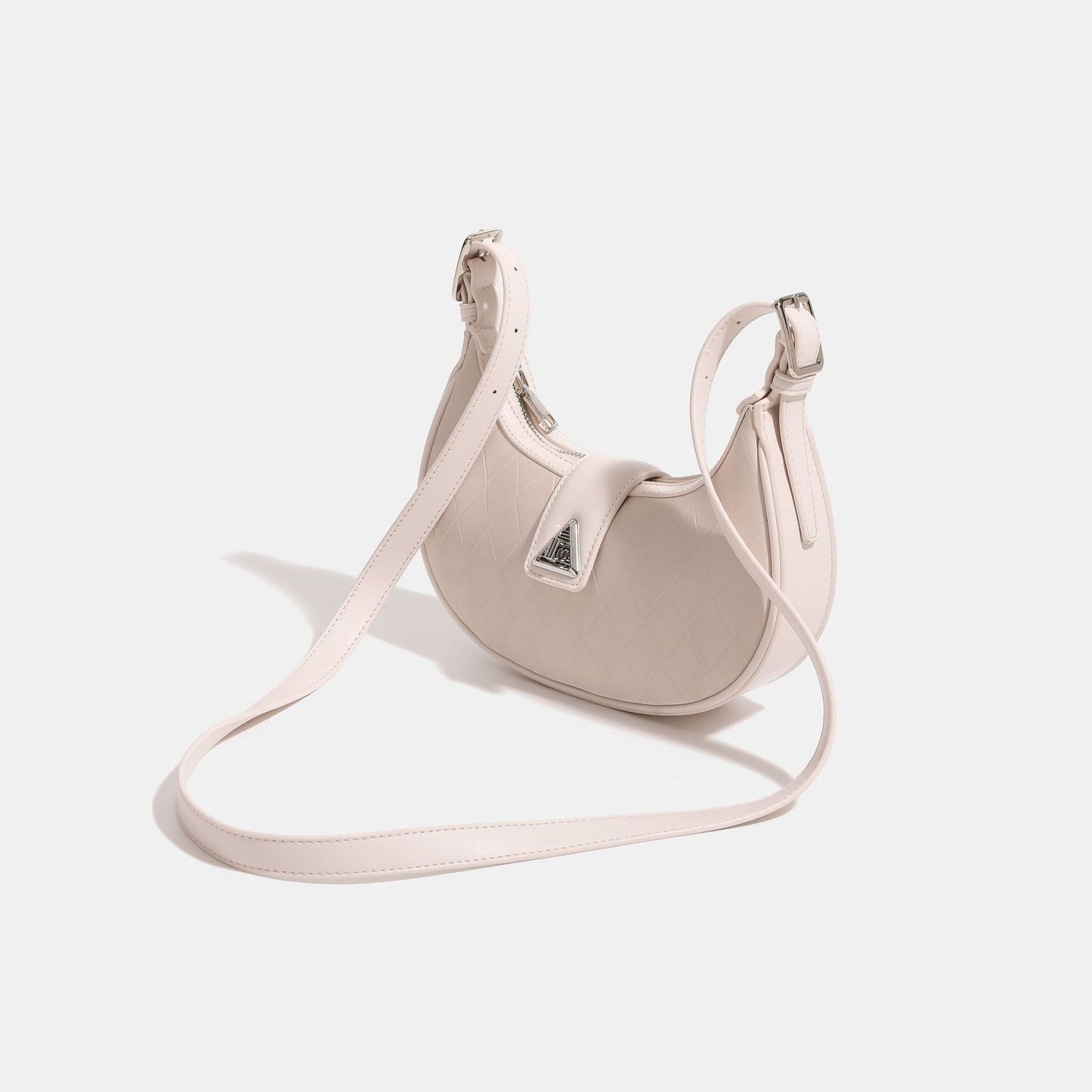 French Pink Rhombus Selenodont Underarm Niche Bags