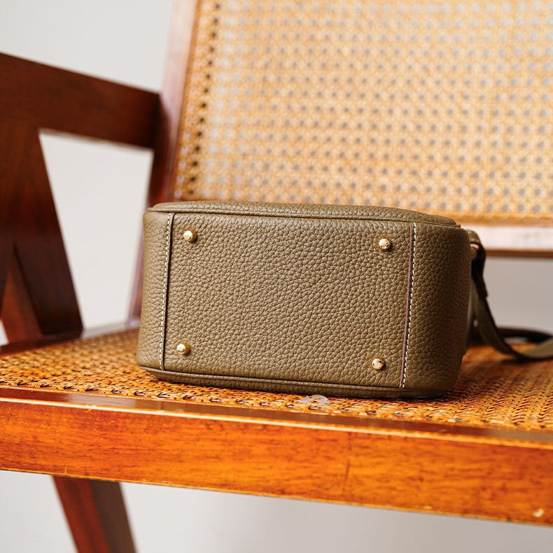 Women's Handmade Mini Lindy Pillow Leather First Handbags