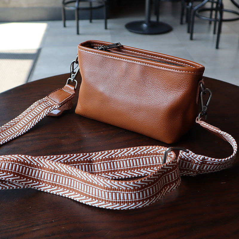Women's Soft Retro Trendy First Layer Cow Crossbody Bags
