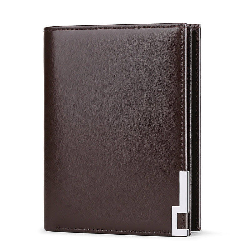 Men's King Paul Leather License Short Card Holder