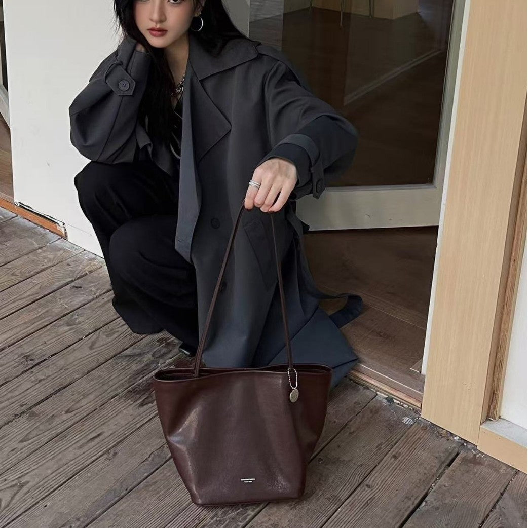 Women's Vegetable Basket Large Capacity Minimalist Lazy Tote Bags