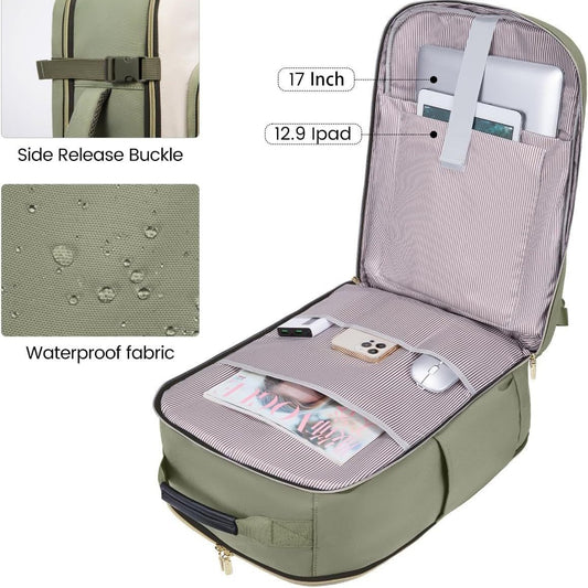 Match Sets Large Storage Business Carry-on Backpacks