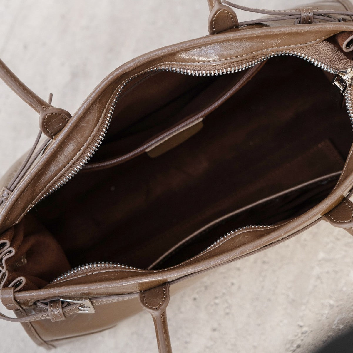 Spring Genuine Leather Oil Wax High Handbags