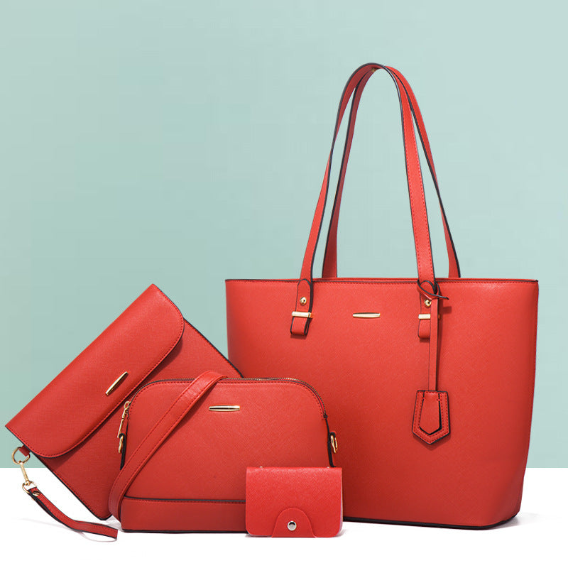 Women's Retro Simple Intellectual Large Capacity Handbags